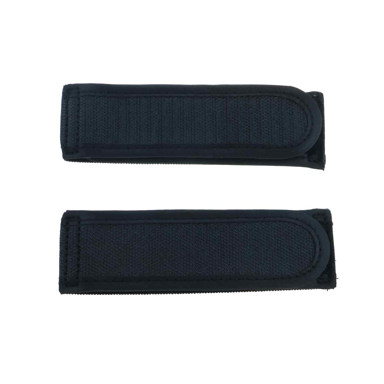 2PCS Black No Buckle Belts For Men, Stretch Belts for Men, Casual Belts Elastic Belts Single-sided Buckleless Nylon Belt with Velcro Size Large for Men for Quick Outfit