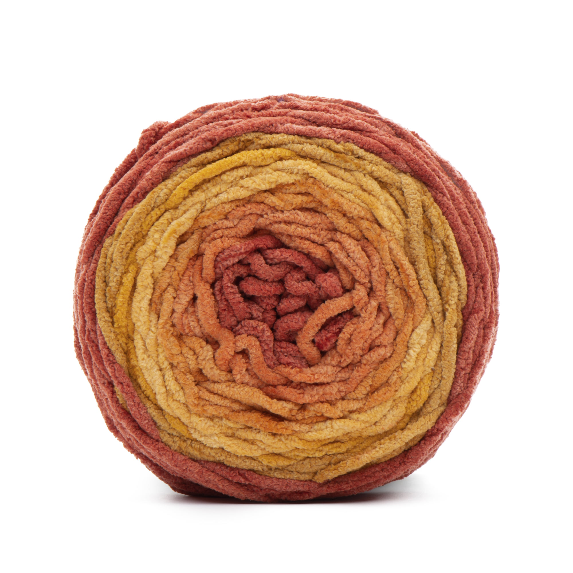 Bernat® Blanket Ombre™ #6 Super Bulky Polyester Yarn, Orange