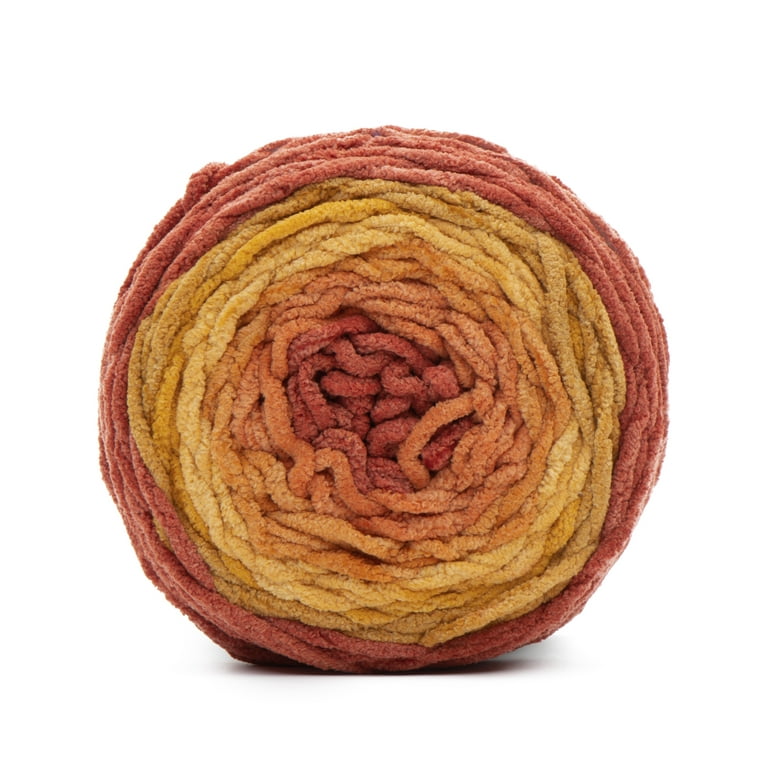 Bernat Blanket Ombre Orange Crush Ombre Yarn - 2 Pack of 300g/10.5oz -  Polyester - 6 Super Bulky - 220 Yards - Knitting, Crocheting & Crafts,  Chunky