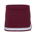 thumbnail image 1 of Falda Pike para niña MRN/ WHT/ MTL SV M Ropa deportiva Augusta 9146, 1 of 1