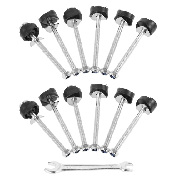 Trampoline Enclosure Accessories Parts Long Screws for Replacement Durable Wrench