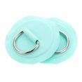 thumbnail image 4 of Phenofice 2Pcs Portable Sky Blue Kayak D Ring Patch with Stainless Steel Buckle for Boat Rope Fixing, 4 of 7