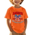 thumbnail image 4 of EnJoCho Boys Girls 4th Of July Shirt Cotton Kids Red White And Blue USA American Flag Shirt Comfortable Patriotic Tops Kids Girls Graphic Tee Summer Casual 2 12 Years, 4 of 8
