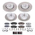 thumbnail image 2 of PowerStop Front and Rear Semi-Coated Rotor and Low-Dust Ceramic Brake Pad Kit SC4477, 2 of 3