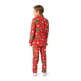 thumbnail image 4 of Suitmeister Boys' Suits BOYS Christmas Trees Stars Red - S Red, 4 of 6