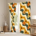 thumbnail image 3 of Manfei Colorful Flower Floral Black Out Curtains,Cute Cartoon Daisy Curtains Pack of 2 (42x63 Each),Geometric Waves Stripe Bedroom Curtains For Kids,Super Cozy Room Decor, 3 of 6