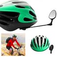 thumbnail image 4 of Bicycle Helmet Rearview Mirror, Lightweight Bike Helmet Reflector Cycling Mirror Accessory(1pc, Black), 4 of 5