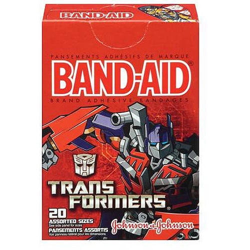 Johnson &amp; Johnson Band Aid Adhesive Bandages, 20 ea - Walmart.com