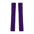 thumbnail image 4 of HNMKIU Warm Knitted Thigh High Socks Ribbed Leg Warmers For Yoga Dance Party Fashion Stockings Purple,One Size, 4 of 4