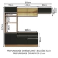 thumbnail image 3 of Cocina Integral Completa Modular Madesa Glamy 270cm MN 11, 3 of 5