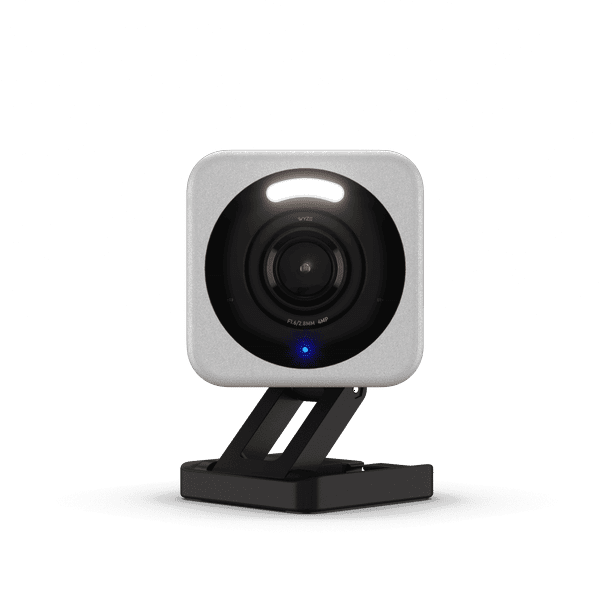 Wyze Cam v4,Cámara de Seguridad Inteligente para el Hogar con Wi-Fi HD 2k,para Uso en Interiores y Exteriores,Sirena/foco Activado por Movimiento,Visión Nocturna en Color Mejorada,Audio Bidireccional