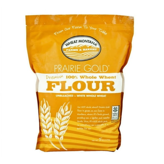 (Price/Case)Wheat Montana Prairie Gold Premium Flour 4/5lb, 158529