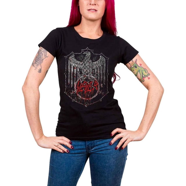 Slayer T-Shirt pour Femmes Bloody Shield