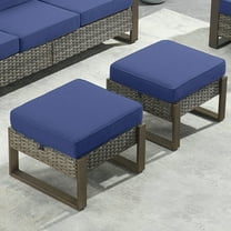 POCASSY Outdoor Ottoman with Sunbrella® Cushion