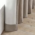 thumbnail image 2 of Bouclair Rideau Occultant en Chambray Beige 52x84 Po (132x213 cm), 2 of 10
