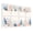Color 3, variant on 8 Pack Art Acoustic Panels Sound Absorbing Blue Seahorse Coral Watercolor Style Decorative Soundproof Wall Panels Self Adhesive for Nursery Game Room Bedroom 48"x32"