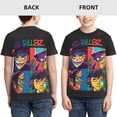 thumbnail image 4 of Gorillaz Youth T-Shirts Graphic Shirts Blouse For Teen Boys Girls Casual Short Sleeve Tee Tops X-Small, 4 of 6