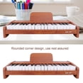 thumbnail image 3 of Teclado De Piano, Teclado Educativo De Piano Para Niños De Imitación De Madera Portátil Con Teclas De 2,2 Cm Para Interiores Y Exteriores, 3 of 7