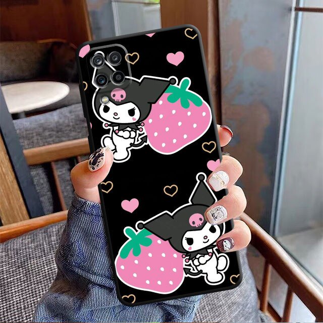 Hello Kitty kuromi funda de teléfono para Samsung Galaxy A72 A53 A13 A41 A32 A42 A11 A31 A21s A52s A51 A22 A23 A71 A33 A12 A73 bolsa xuanjing unisex