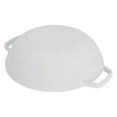 thumbnail image 3 of Staub Cast Iron Perfect Pan , Dutch Oven, 4.5-quart,  serves 4-5, Made in France, White, 3 of 5