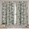 thumbnail image 2 of Ambesonne Paisley Valance & Curtain, Teardrop Eastern Motif, 55"x45", Multicolor, 2 of 6