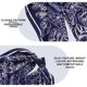 thumbnail image 3 of Pañuelo de seda para mujer, pañuelo vintage, pañuelo de pelo de satén, pañuelo cuadrado de seda envuelto en el cuello, 3 of 5