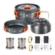 thumbnail image 1 of Kit de utensilios de cocina para acampar, sartén, cocina portátil versátil con bolsa de transporte Naranja, 1 of 8