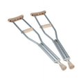 thumbnail image 2 of Apex Carex Adjustable Aluminum Crutches Lightweight Push-Buttom Youth 300 Lbs 1 Pair, 2 of 3