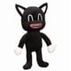 thumbnail image 1 of Muñeca de peluche HUOGUO con cabeza de sirena, gato negro, 38 cm, para niños, 1 of 4