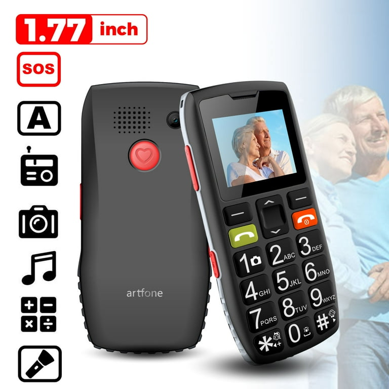 Artfone C1 4G - Senioren Mobiele Telefoon - 4G Telefoon Artfone C1 4G - Senioren Mobiele Telefoon - 4G Telefoon