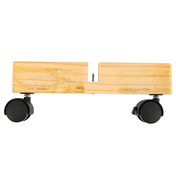 HEALEEP Room Divider Stand Screen Panel Feet Beige Natural Wood 1Set 11.79X4.32X1.38in