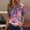 A02 Multicolor 4th of July Shirts, variant on Womens Clothing Patriotic Shirts for Women Short Sleeve 4Th of July Tops V Neck American Flag Shirt Star Striped Graphic Blouse Usa T Shirt Women Clothes On