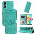 thumbnail image 1 of Funda tipo cartera GANGXUN para OPPO A78 4G , diseño girasol, cuero PU, soporte, cierre magnético, tarjetero, 1 of 5