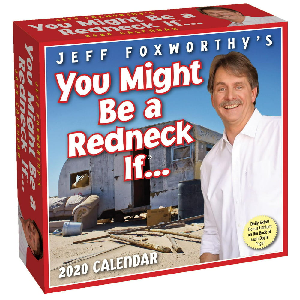 Jeff Foxworthy's You Might Be a Redneck If... 2020 DayToDay Calendar