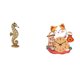 thumbnail image 1 of Escultura de resina de gato dorado, adorno de reloj para oficina, dormitorio, sala de estar, armario, chimenea, decoración del hogar para niños, colga, 1 of 8