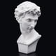 thumbnail image 3 of 6 "clásico griego Giuliano Medici estatua réplica escultura figurita decoración para artesanías de resina para Sketch Practice Gloria  Figura de mitología griega, 3 of 9
