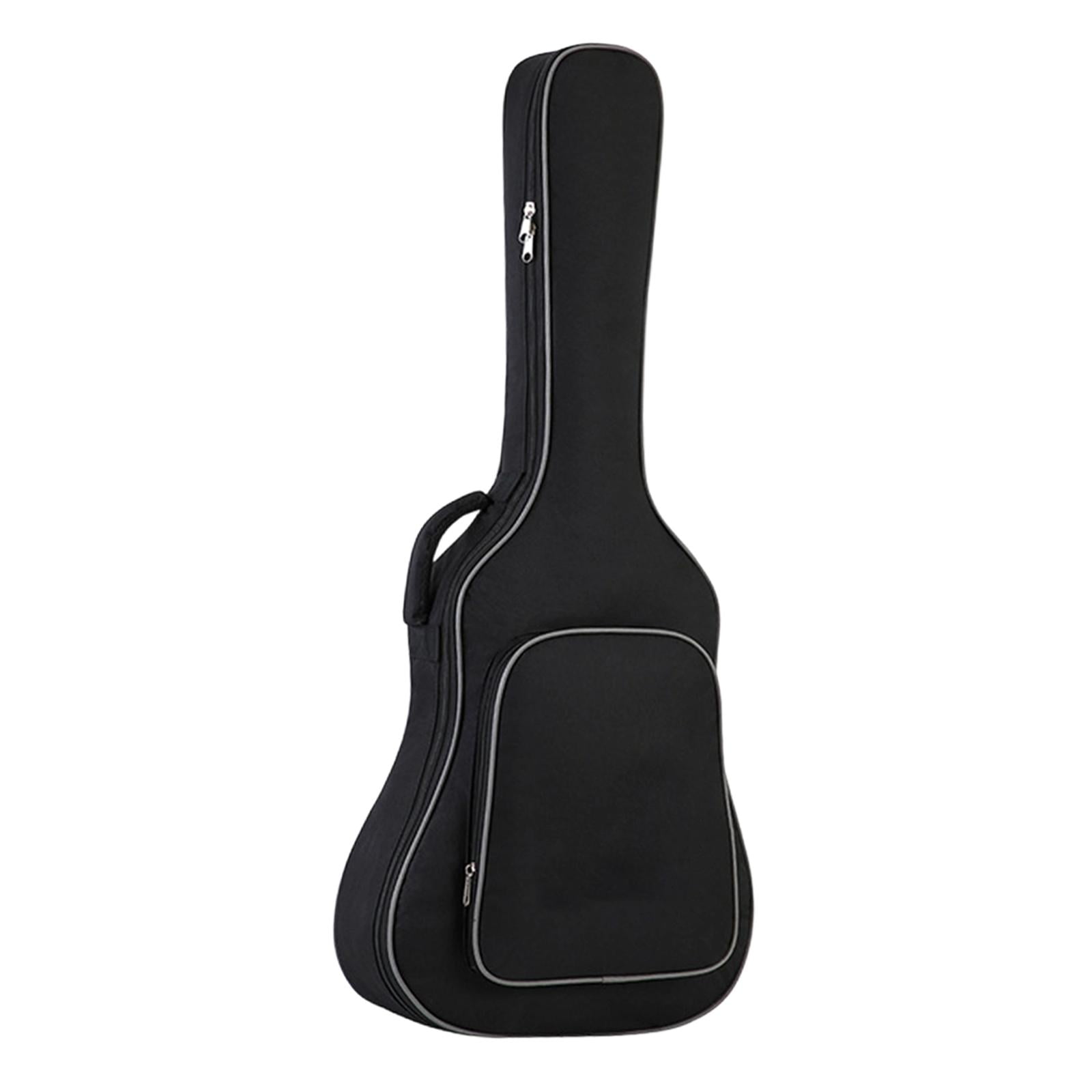 Guitar Bag Gig Bag Backpack Canvas Water Resistant Lightweight Shockproof for Electric Acoustic Guitar
