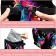 thumbnail image 4 of Robot Unicorn Attack Mini Trash Can Car Trash Bin Trash Can for Car - Foldable, with Lid, Leak-Proof, Hanging Storage Bag, 4 of 6