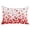 Red, variant on Ombre Brown Polka Dot Throw Pillow Cover 24 x 36 Inch Decorative Pillow Cover Abstract Watercolor Geometric Lumbar Pillowcase Seasonal Rectangle Cushion Case for Couch Sofa Bed Living Room