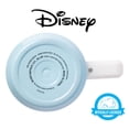 thumbnail image 4 of Vaso de acero inoxidable Silver Buffalo Disney Lilo and Stitch, diseño vintage de palmeras y flores, con asa y pajita, cabe en un portavasos estándar, 40 onzas, 4 of 5