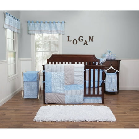 - Trend Lab Logan 3 Piece Crib Bedding Set