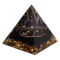 thumbnail image 4 of Pirámide de orgonita de 5 cm para sanación energética positiva, pirámide de cristal, meditación, pirámides de orgonita, generador de energía de los chakras del zodíaco, Sagitario, 4 of 14