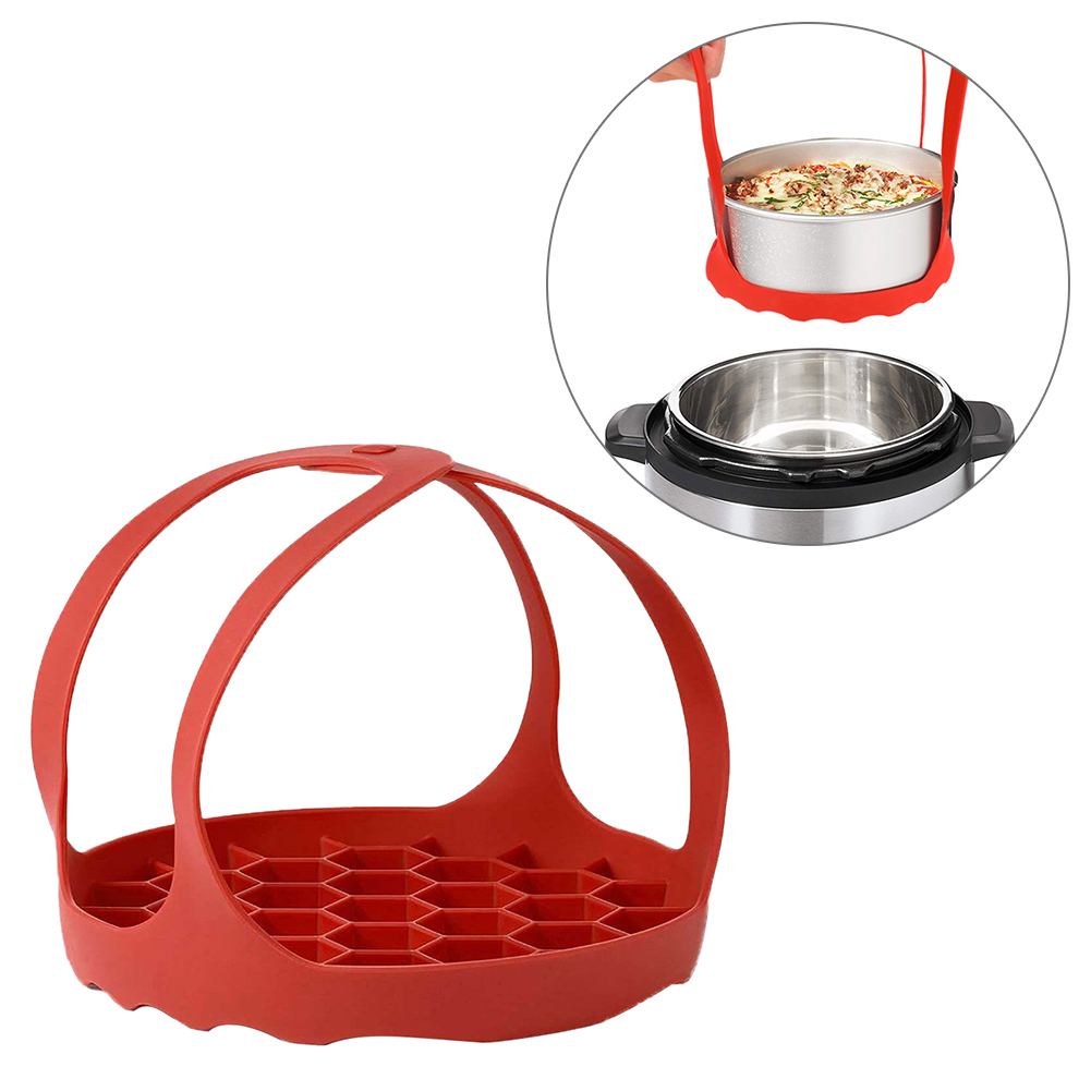 AIHOME Silicone Steamer Vegetable Food Steamer Basket Kitchen Tools