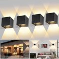thumbnail image 1 of KIROGILY 4 Pcs Lampara de Pared Exterior, 12 W Lamparas de Pared Interior de Casas, Arbotantes de Pared, Iluminacion Hogar Muro, Impermeable IP65, &Aacute;ngulo de Haz Ajustable Hacia Arriba Y Hac, 1 of 7