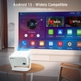 thumbnail image 2 of [Proyector de vídeo] Netflix oficialmente y AI Auto Focus Portable, 2 of 6