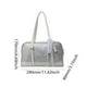 thumbnail image 5 of Bolso de patchwork floral Mujer Cuero de PU Niñas Al aire libre Diario Hombro Plata, 5 of 6