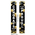 thumbnail image 3 of geerera Graduation Decorations Class of 2025, Congrats Grad Banner Hanging Flags Porch Sign,Party Decorations Supplies, Welcome Hanging Door Decor for Indoor Outdoor, 3 of 6