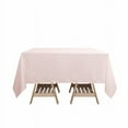thumbnail image 2 of BalsaCircle 10 Pieces 70" x 70" Blush Square Polyester Tablecloths Table Cover Linens, 2 of 8