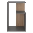 thumbnail image 3 of Matt Gray - Natural Oak Finish - Multi - Functional Storage - Primary Living Space - Keep Your Space Organized, 3 of 6