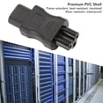 thumbnail image 3 of Adaptador de corriente ANGGREK macho C8 a hembra C5 10A 250V 3 uds, 3 of 8
